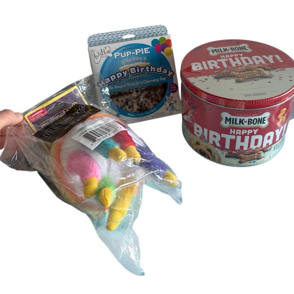 🟢 Birthday Doggie Bundle of 3 - Brand New